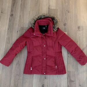 Calvin Klein Dawn Red Winter Jacket